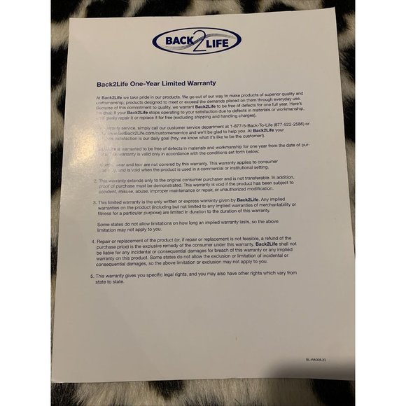 Back2life Continuous Motion Massager Back Pain - Picture 12 of 12